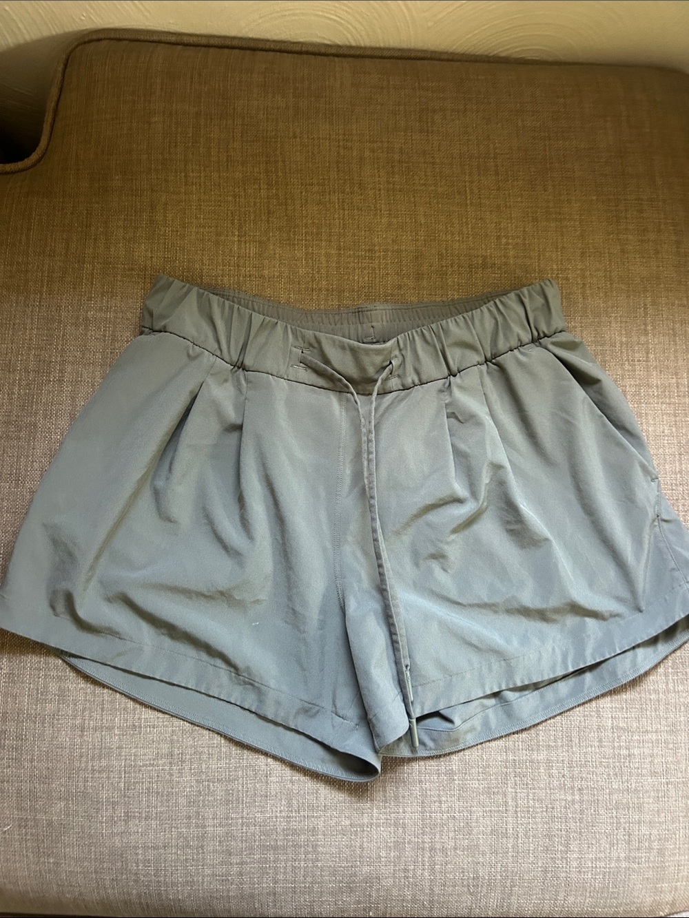 lululemon athletica women's athletic shorts in sage green